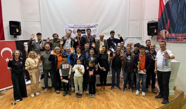 Sinop’ta satranç şöleni: 2. Geleneksel RotaSatranç Turnuvası yapıldı