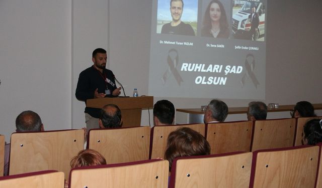 Hayatını kaybeden sağlık çalışanları anıldı