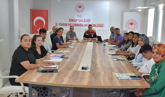 Sinop’ta genç girişimcilere tarımsal eğitim verildi