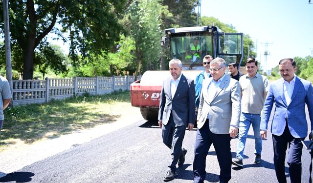 Vali Özarslan, çalışmaları yerinde inceledi