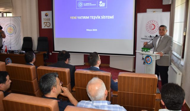 Boyabat'ta "Yeni Yatırım Teşvik Sistemi" tanıtıldı