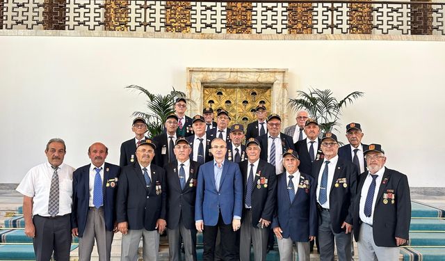 Bafra Muharip Gaziler Derneğinden Ankara ziyareti