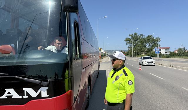 Bayram tatili nedeniyle trafik denetimleri artırıldı