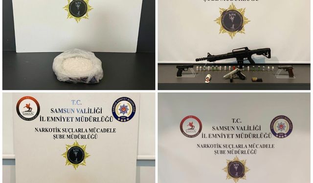 Samsun'da narkotik operasyonu: 6 zanlı yakalandı