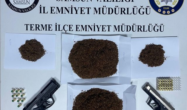Silah ve narkotik operasyonunda 6 zanlı yakalandı