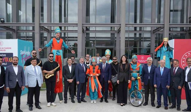 Samsun'da Kültür Yolu Festivali başladı