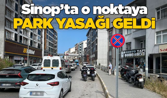 Sinop’ta yeni park yasağı uygulaması