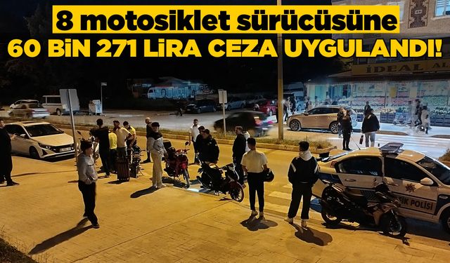 Motosiklet kullanıcılarına yönelik denetim yapıldı