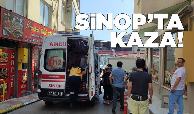 Otomobil yayaya çarptı