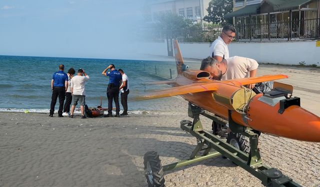 Sinop'ta roket testinde kullanılmıştı, Samsun sahilinde bulundu!