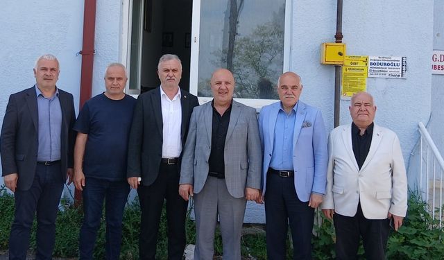 THK Sinop şube yönetimi ziyaretlerine devam ediyor