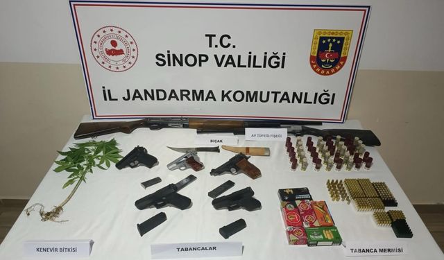 Sinop'ta kaçakçılık operasyonunda 3 zanlı yakalandı