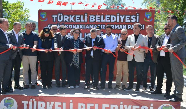 İlçenin yeni cazibe merkezi törenle açıldı