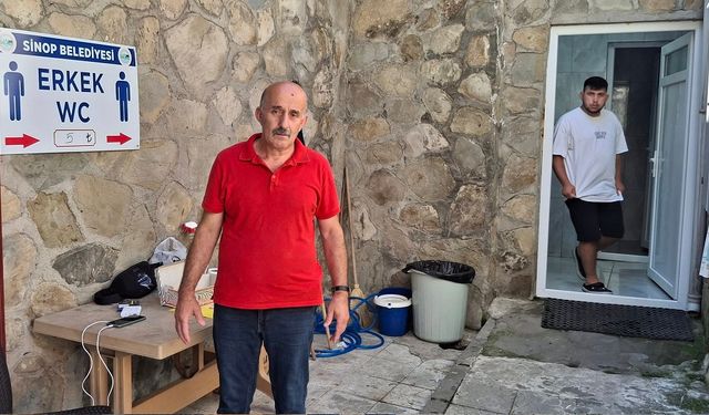 Sinop’ta tuvalet sorunu gündeme getirildi