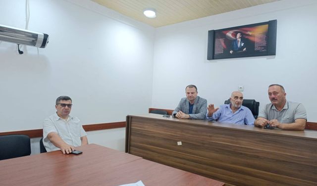 Saadet Partisi’nden Erfelek Muhtarlar Derneği’ne ziyaret