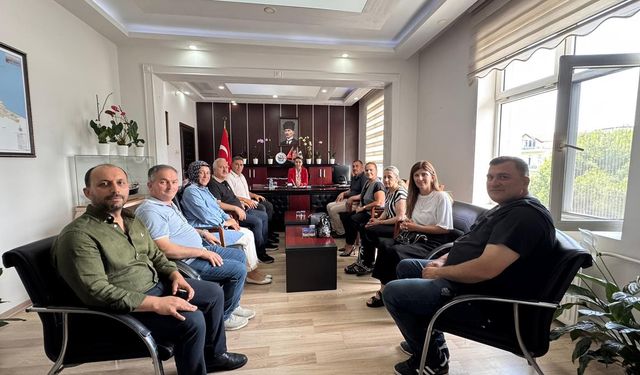 Sinop AK Parti’den Kaymakam Büyüker’e ziyaret