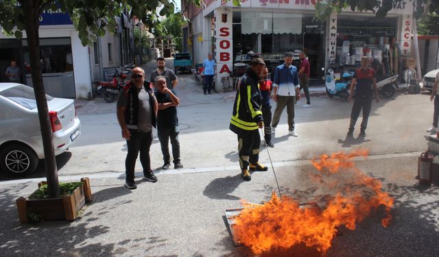 Acil durum tatbikatı yapıldı