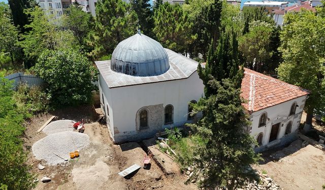 Seyyid Bilal Camii restorasyonu devam ediyor
