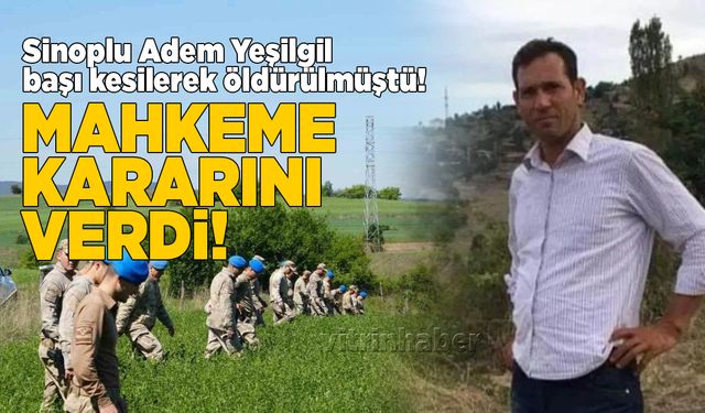 Sanıklar hakkında karar verildi