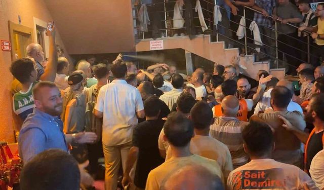 Birlik ve beraberlik maçında kavga çıktı