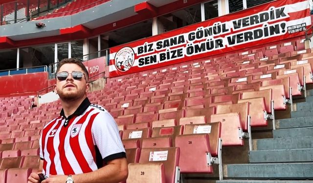 Hukuk öğrenci Samsunspor için şarkı besteledi