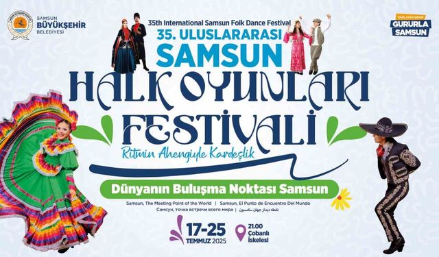 Samsun, Halk Oyunları Festivali'ne hazırlanıyor