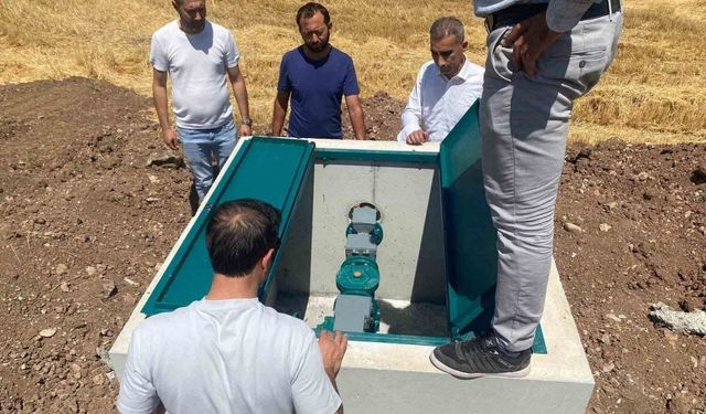 Tarımsal sulama projeleriyle tarlalara can veriliyor