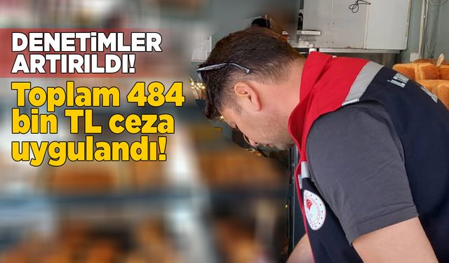 8 İşletmeye 484 bin TL idari ceza