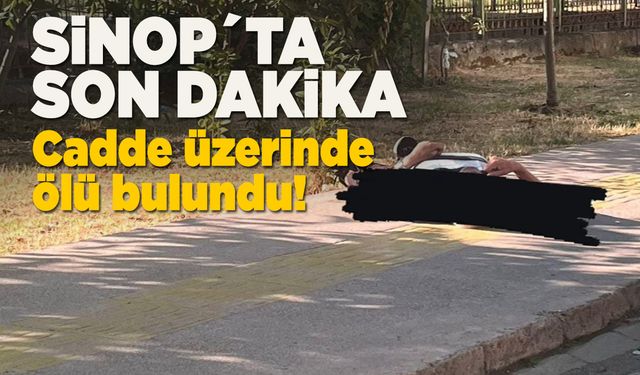 Yaşlı adam cadde üzerinde ölü bulundu