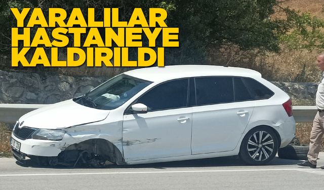 Sinop’ta kaza: Anne ve oğlu yaralandı