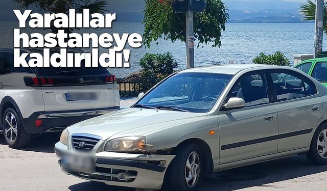 Sinop’ta kaza: Evli çift yaralandı
