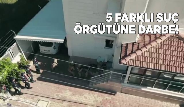Sinop dahil 10 ilde operasyon: 74 gözaltı
