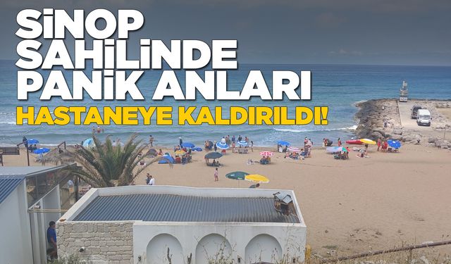 Denize giren şahıs boğulma tehlikesi geçirdi