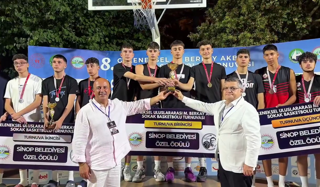 8. Berkay Akbaş Sokak Basketbolu Turnuvası sona erdi