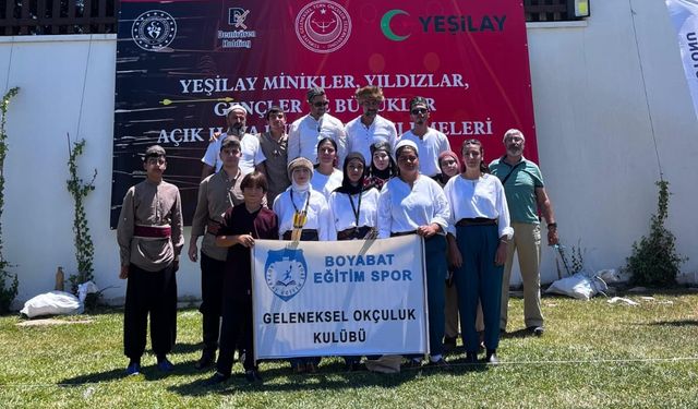 Sinoplu okçulardan Türkiye Şampiyonasına damga: 11 sporcu finalde!