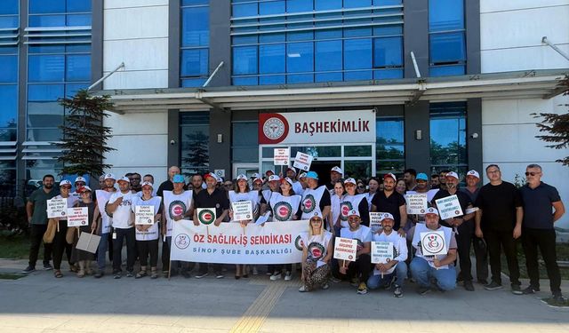 Sinop’ta sağlık emekçileri basın açıklaması yapacak