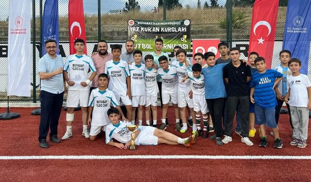 Kur’an Kursları Futbol Turnuvası’nda final heyecanı