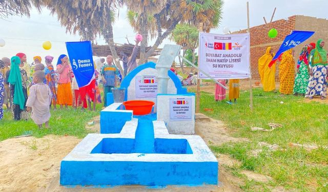 Sinop’tan Afrika’ya hayır köprüsü: Su kuyusu açtırdılar