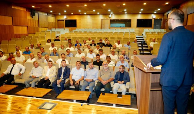 Muhtarlar Toplantısında enerji altyapısı konuşuldu