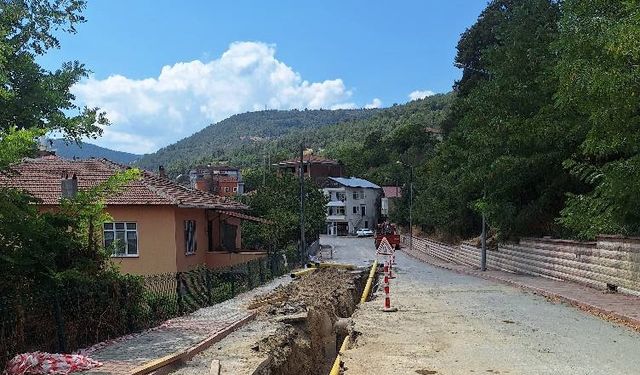 İlçedeki doğalgaz çalışmalarında sona yaklaşılıyor