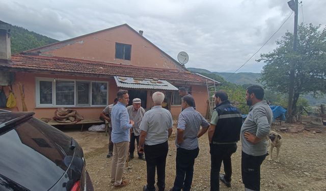 Vatandaşın elektrik sorunu yerinde incelendi