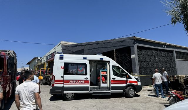 Atık yağ tankına düşen anne ile oğlu öldü