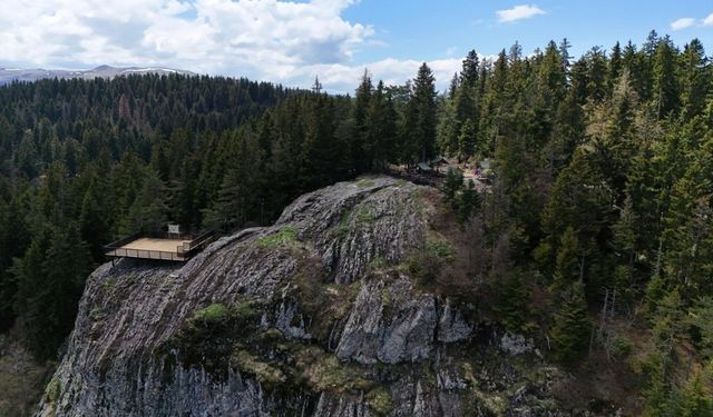 Çambaşı seyir terası, turizmi canlandırdı