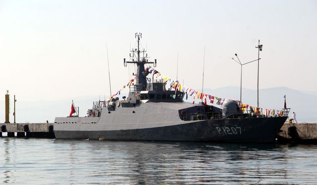 Sinop'ta 'TCG Tekirdağ' gemisi ziyarete açıldı