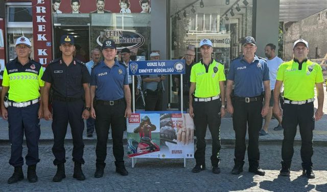 Trafik güvenliğine dikkat çekildi