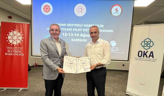 Basın mensuplarına ‘İHA-1 Ticari Dron Eğitimi’
