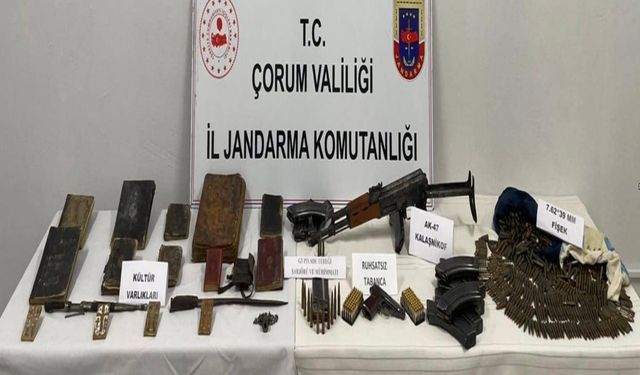 Çorum’da 10 adet el yazması Kur’an-ı Kerim ele geçirildi