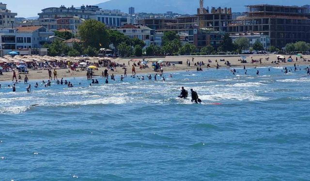 Çorum’dan yüzmek için Samsun’a gelen gençlerden biri boğuldu