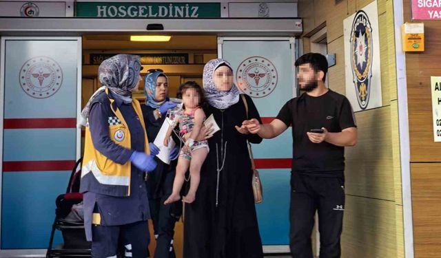 Fare zehri yiyen çocuk hastaneye kaldırıldı