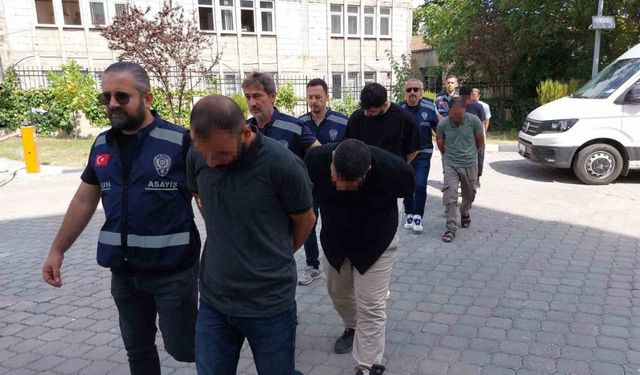 Samsun merkezli dolandırıcılık operasyonu: 6 kişi adliyede